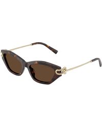 Tiffany & Co. - Tf4231U 80153G Sunglasses Acetate Cat Eye Normal - Lyst