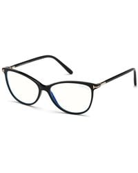 Tom Ford - Ft5616-B 052 Optical Frames Acetate Squared Normal Anti Light - Lyst