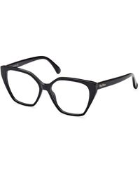 Max Mara - Mm5085 001 Optical Frames Acetate Geometric Normal - Lyst