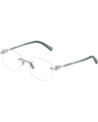 Tiffany & Co. - Tf1170D 6001 Optical Frames Metal Squared Normal - Lyst