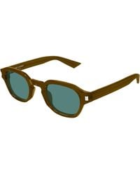 Saint Laurent - Sl 946 003 Sunglasses Acetate Round - Lyst