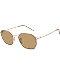 Giorgio Armani - Ar6188 300273 Sunglasses Metal Squared Normal - Lyst