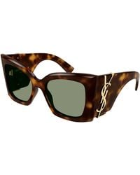 Saint Laurent - Sl M119 Blaze 002 Sunglasses Acetate Cat Eye Normal - Lyst