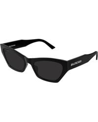 Balenciaga - Bb0447S 001 Sunglasses Acetate Cat Eye - Lyst