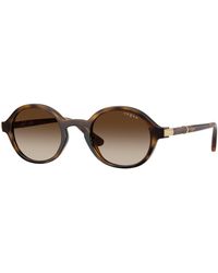 Vogue Eyewear - Vo5692S W65613 Sunglasses Nylon Round Normal Nuanced - Lyst