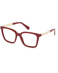 MAX&Co. - Mo5189 066 Optical Frames Injected Squared Normal - Lyst
