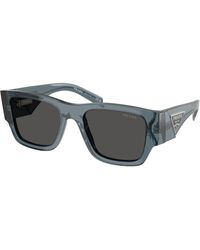 Prada - Pr 10Zs 17T08Z Sunglasses Acetate Pillow Normal - Lyst