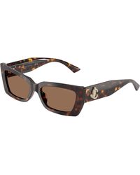 Jimmy Choo - Jc5037Bu 500273 Sunglasses Acetate Cat Eye Normal - Lyst