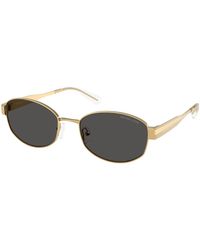 Michael Kors - Mk1161 Monte Carlo 189687 Sunglasses Metal Round Normal - Lyst