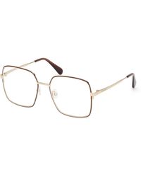 MAX&Co. - Mo5166 050 Optical Frames Metal Squared Normal - Lyst