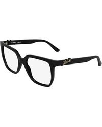 KARL LAGERFELD - Kl6233 001 Optical Frames Bio-Injected Squared Normal - Lyst