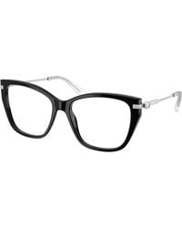Swarovski - Sk2060 1038 Optical Frames Acetate Transparent Cat Eye Normal - Lyst