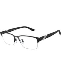 Emporio Armani - Ea1129 3003 Optical Frames Metal Squared - Lyst