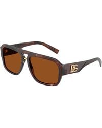 Dolce & Gabbana - Dg4403 322273 Sunglasses Acetate Pilot Normal - Lyst