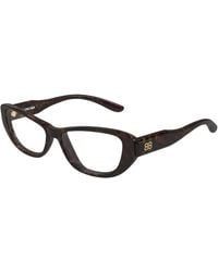 Balenciaga - Bb0514O 002 Optical Frames Acetate Transparent Geometric - Lyst