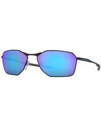 Oakley - Oo6047 Savitar 604705 Sunglasses Titanium Squared Polarized Prizm - Lyst