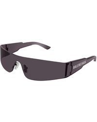 Balenciaga - Bb0041S 001 Sunglasses Nylon Mask Normal - Lyst