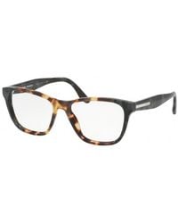 Prada - Pr 04Tv U6M1O1 Optical Frames Outlet Plastic Squared - Lyst