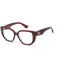 Nina Ricci - Vnr465 098L Optical Frames Acetate Geometric - Lyst