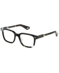 Police - Vplg80 Monument 2 869 Optical Frames Acetate Squared - Lyst
