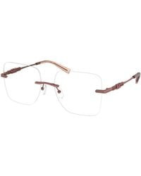 Michael Kors - Mk3078 Giverny 1900 Optical Frames Metal Transparent Squared Normal - Lyst