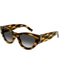 Saint Laurent - Monogram Cat Eye Sunglasses - Lyst