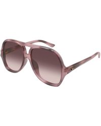 Chloé - Ch0289S 005 Sunglasses Acetate Pilot Nuanced - Lyst