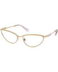 Swarovski - Sk1027 4036 Optical Frames Metal Cat Eye Normal - Lyst