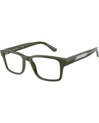 Emporio Armani - Ea3271 6321 Optical Frames Acetate Squared Normal - Lyst