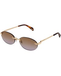 Police - Splu09 Electra 1 300Y Sunglasses Metal Geometric Normal Nuanced - Lyst