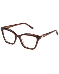 Furla - Vfu876 700 Optical Frames Acetate Squared - Lyst