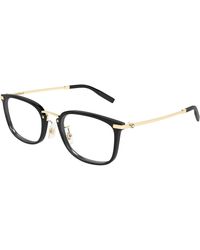 Montblanc - Mb0494Oj 003 Optical Frames Injected Transparent Squared - Lyst
