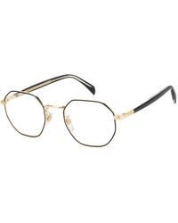 David Beckham - Db 1133 Rhl Optical Frames Metal Geometric - Lyst