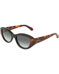 Ferragamo - Sf2104S 006 Sunglasses Acetate Round Normal - Lyst