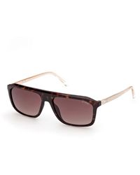 Guess - Gu00311 52F Sunglasses Injected Squared Normal - Lyst