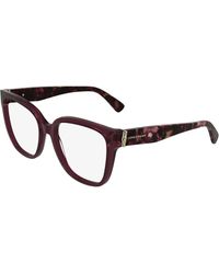 Longchamp - Lo2745 601 Optical Frames Acetate Squared Normal - Lyst