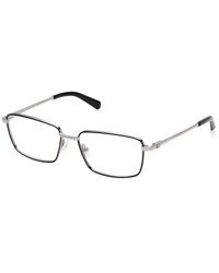 Guess - Gu50096 008 Optical Frames Metal Squared Normal - Lyst