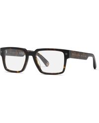 Philipp Plein - Vpp193V Plein Stud 722 Optical Frames Acetate Squared - Lyst