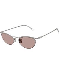 Giorgio Armani - Ar6175 30107N Sunglasses Metal Butterfly Normal - Lyst