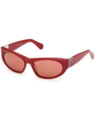 MAX&Co. - Mo0151 66E Sunglasses Acetate Cat Eye Normal - Lyst