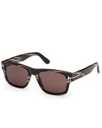 Tom Ford - Ft1303 Smith-02 64E Sunglasses Acetate Squared Normal - Lyst