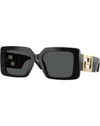 Versace - Ve4505U Gb1/87 Sunglasses Injected Squared Normal - Lyst