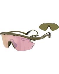Moncler - Q74002 62927J Sunglasses Injected Geometric Mirror - Lyst