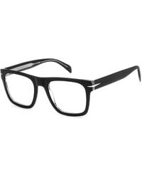 David Beckham - Db 7020/Flat 7C5 Optical Frames Acetate Squared - Lyst