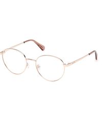 MAX&Co. - Mo5230 28 Optical Frames Metal Round Normal - Lyst