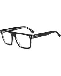 DSquared² - Icon 0012 7C5 Optical Frames Acetate Squared - Lyst