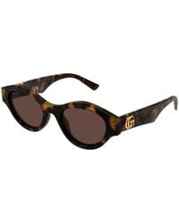 Gucci - Gg2207S 004 Sunglasses Acetate Cat Eye - Lyst
