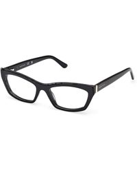 Guess - Gm50062 71 Optical Frames Acetate Cat Eye Normal - Lyst