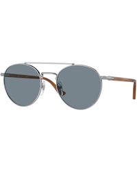 Persol - Po1011S 518/56 Sunglasses Metal Pillow Normal - Lyst