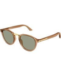 Montblanc - Mb0515S 004 Sunglasses Acetate Round - Lyst